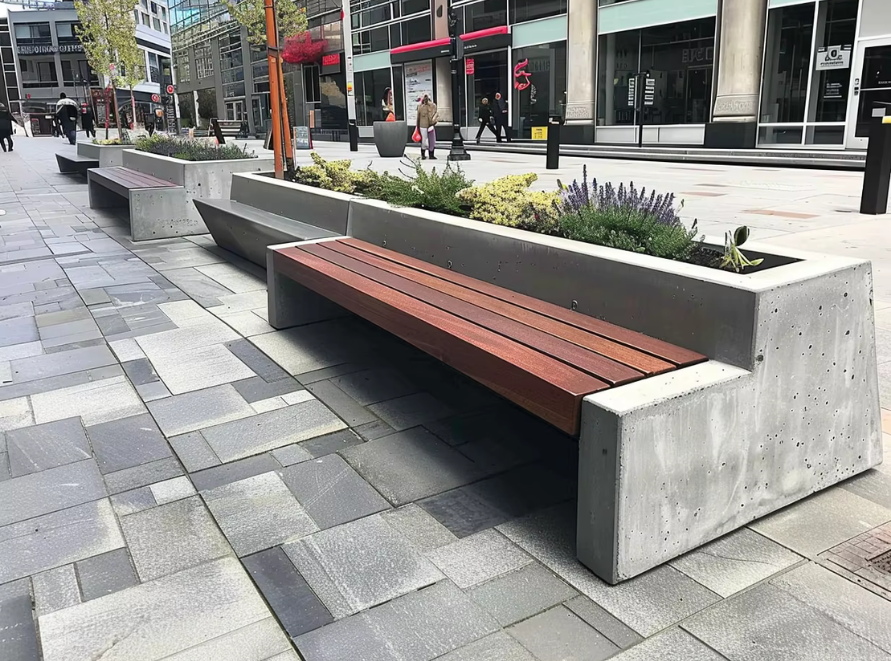 Solar paving example